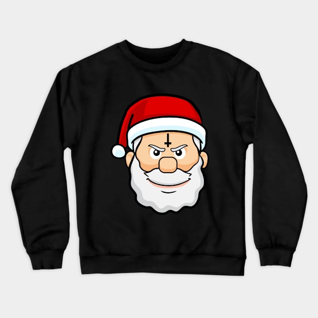 christmas hail santa funny Crewneck Sweatshirt by gossiprag